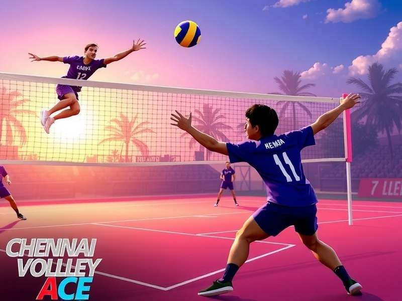 Intense Volleyball Action in Chennai Volley Ace Chennai Volley Ace Gameplay