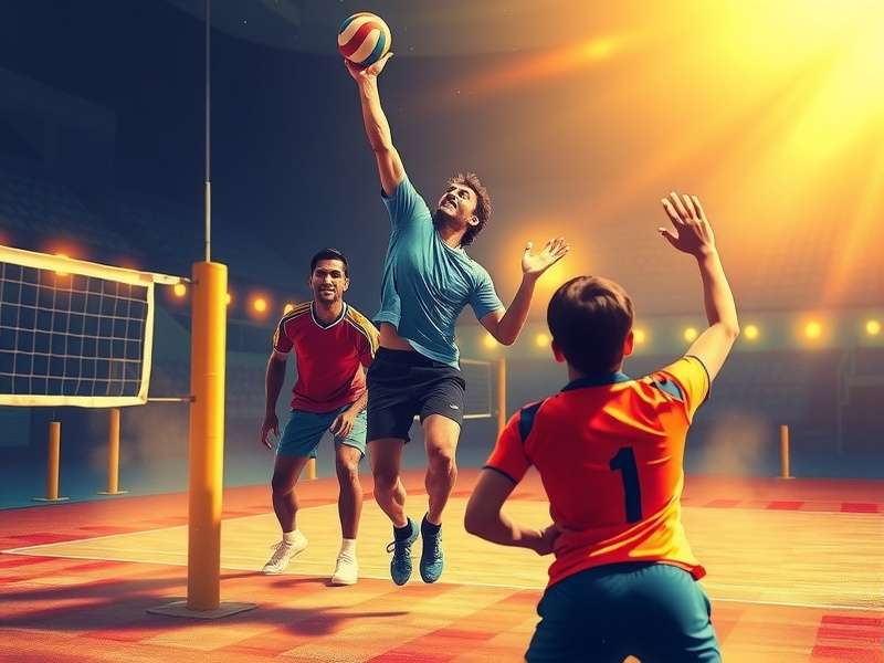 Chennai Volley Ace Game Cover Art Chennai Volley Ace Game Cover